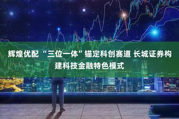 辉煌优配 “三位一体”锚定科创赛道 长城证券构建科技金融特色模式